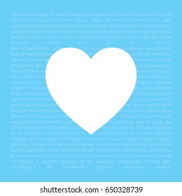 heart - Vector icon illustration