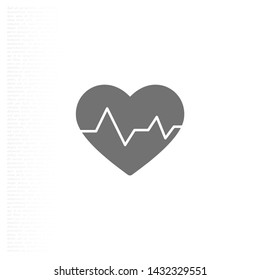 heart Vector icon . Lorem Ipsum Illustration design