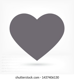 heart Vector icon . Lorem Ipsum Illustration design