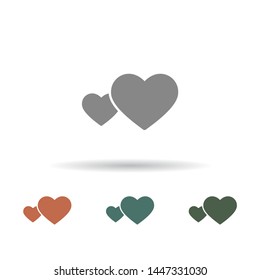 heart Vector icon . Lorem Ipsum Illustration design