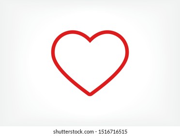 heart Vector icon . Lorem Ipsum Illustration design