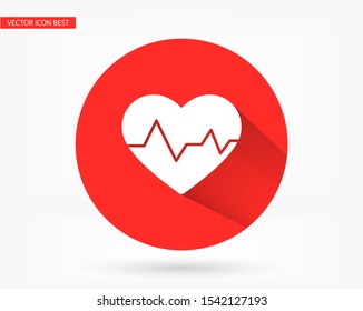 heart Vector icon . Lorem Ipsum Illustration design