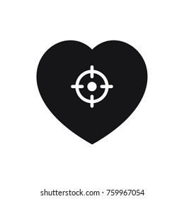 heart vector icon, love icon 
