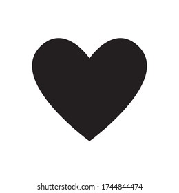 Heart Vector Icon, Love Vector icon Illustration