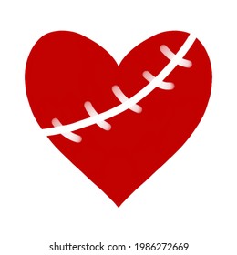 Heart vector icon. Love icon on white background. Valentine day sign