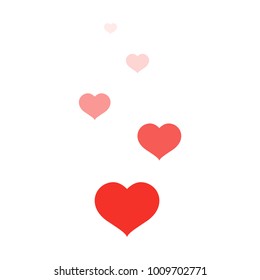 Heart vector icon. Vector heart. Love symbol. Valentine's Day sign. Vector like. Health icon. Heartbeat sign.