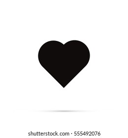 Heart vector icon, Love symbol. Valentine's Day sign.