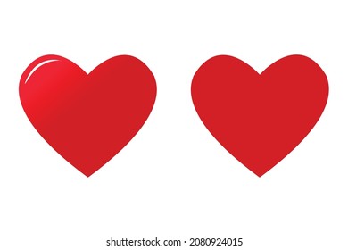 icono del vector del corazón. uso de icono de amor para impresión, diseño, tarjeta
