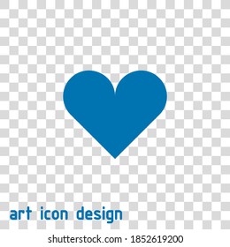 heart vector icon on an abstract background