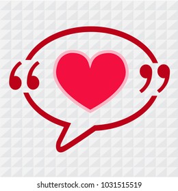 Heart vector icon sign