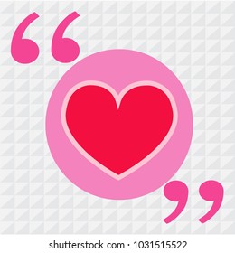 Heart vector icon sign
