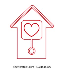 Heart vector icon sign