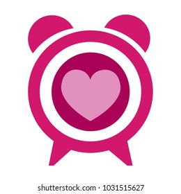 Heart vector icon sign