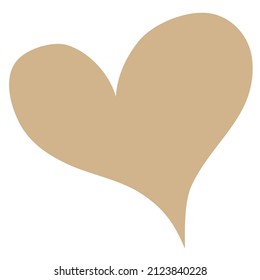 heart vector icon sign symbol. isolated graphic illustration