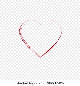 Heart vector icon. Valentines day. Heart symbol