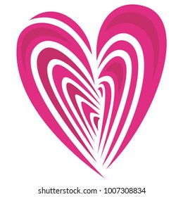 Heart. Vector illustration.