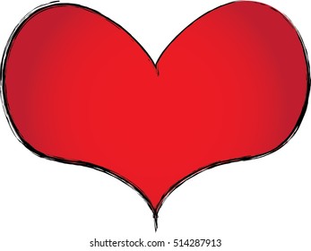 Heart vector illustration