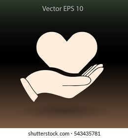 Heart vector illustration