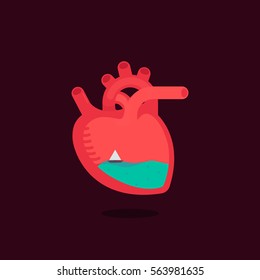 Heart vector illustration