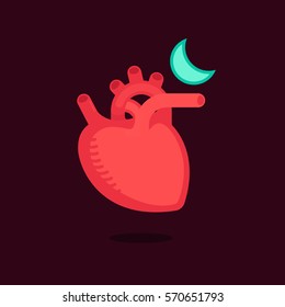 Heart vector illustration