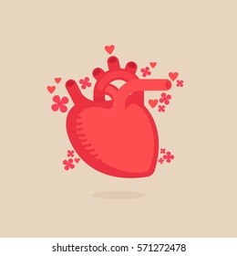 Heart vector illustration
