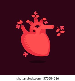 Heart vector illustration
