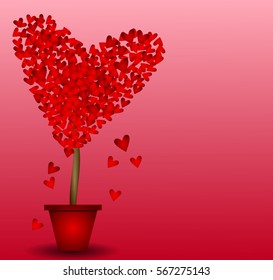 Heart vector illustration for backgrounds, valentine's day, cards and etc.