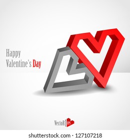 Heart. Vector illustration. Eps 10.