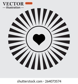 heart,  vector illustration, EPS 10