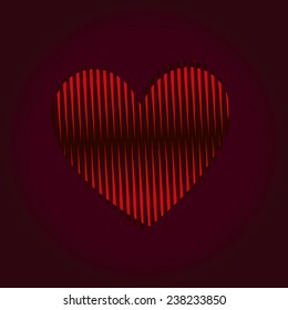 heart Vector Illustration icons symbols Valentine day