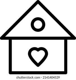ilustración del vector cardíaco aislada en un fondo transparente. iconos vectoriales de trazo para el concepto o gráficos web.