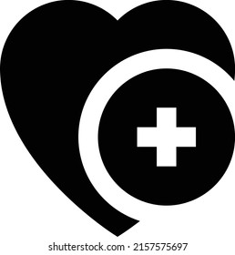 Heart Vector illustration on a transparent background.Premium quality symbols.Glyphs vector icon for concept and graphic design. 
