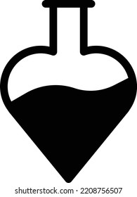 heart Vector illustration on a transparent background. Premium quality symbols. Gyliph vector icon for concept and graphic design.