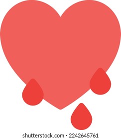 Herz-Vektorgrafik auf transparentem Hintergrund. Hochwertige Symbole. Zeilenfarbige Vektorsymbole für Konzept und Grafikdesign.