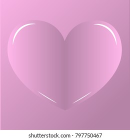 heart. Vector illustration. valentine's day. 