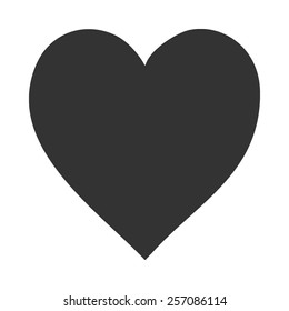 Heart vector image to be used in web applications, mobile applications and print media.