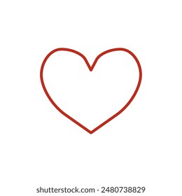 Heart vector, like icon, I love you symbol, heart shape isolated, Valentine's day icon, like vector, heart icon, Valentine heart icon, button vector, like symbol, like button