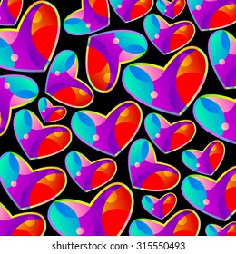 heart vector love symbol design red sign icon