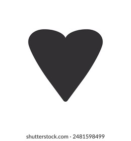 Heart vector, love symbol, Valentine's day icon, like symbol, heart shape isolated, Valentine heart icon, vector illustration, love heart icon, button vector