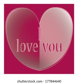 heart vector i love you