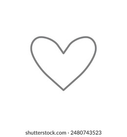 Heart vector, I love you symbol, heart icon vector, heart symbol, vector illustration, Valentine's day icon, heart shape vector, like button, like symbol