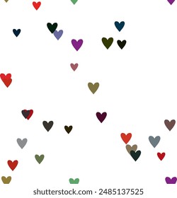 Heart vector, pattern vector, I love you symbol, heart seamless pattern, abstract background, ornament pattern, vector design, heart shape vector, seamless wallpaper, heart background