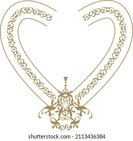 Heart Vector for print or use as poster, card, flyer or T Shirt