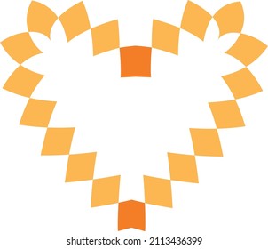 Heart Vector for print or use as poster, card, flyer or T Shirt