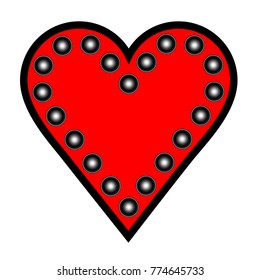 heart vector, red heart creative vintage design style vector - love sign isolated design heart illustration on white background. valentine symbol