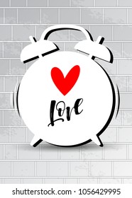 heart vector red day symbol element love icon design color romantic