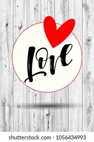 heart vector red day symbol element love icon design color romantic