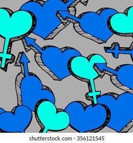 heart vector red day symbol element love icon design color romantic