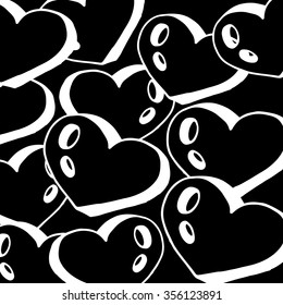 heart vector red day symbol element love icon design color romantic