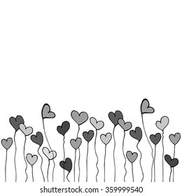 heart vector red day symbol element love icon design color romantic